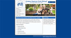 Desktop Screenshot of germanamericanfarmmutual.com